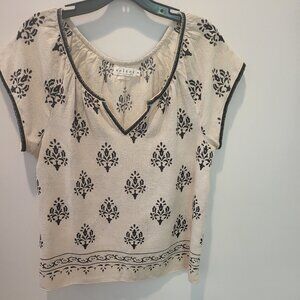 Women's Velvet by Graham & Spencer Linen Blouse (M)